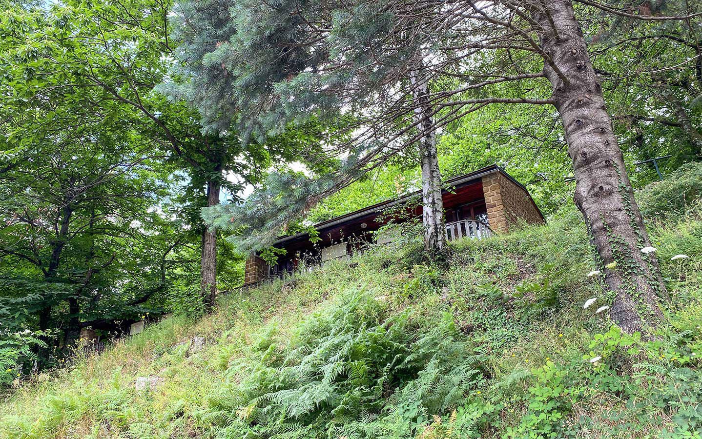 Chalet du Camping Lac de Villefort en Cévennes