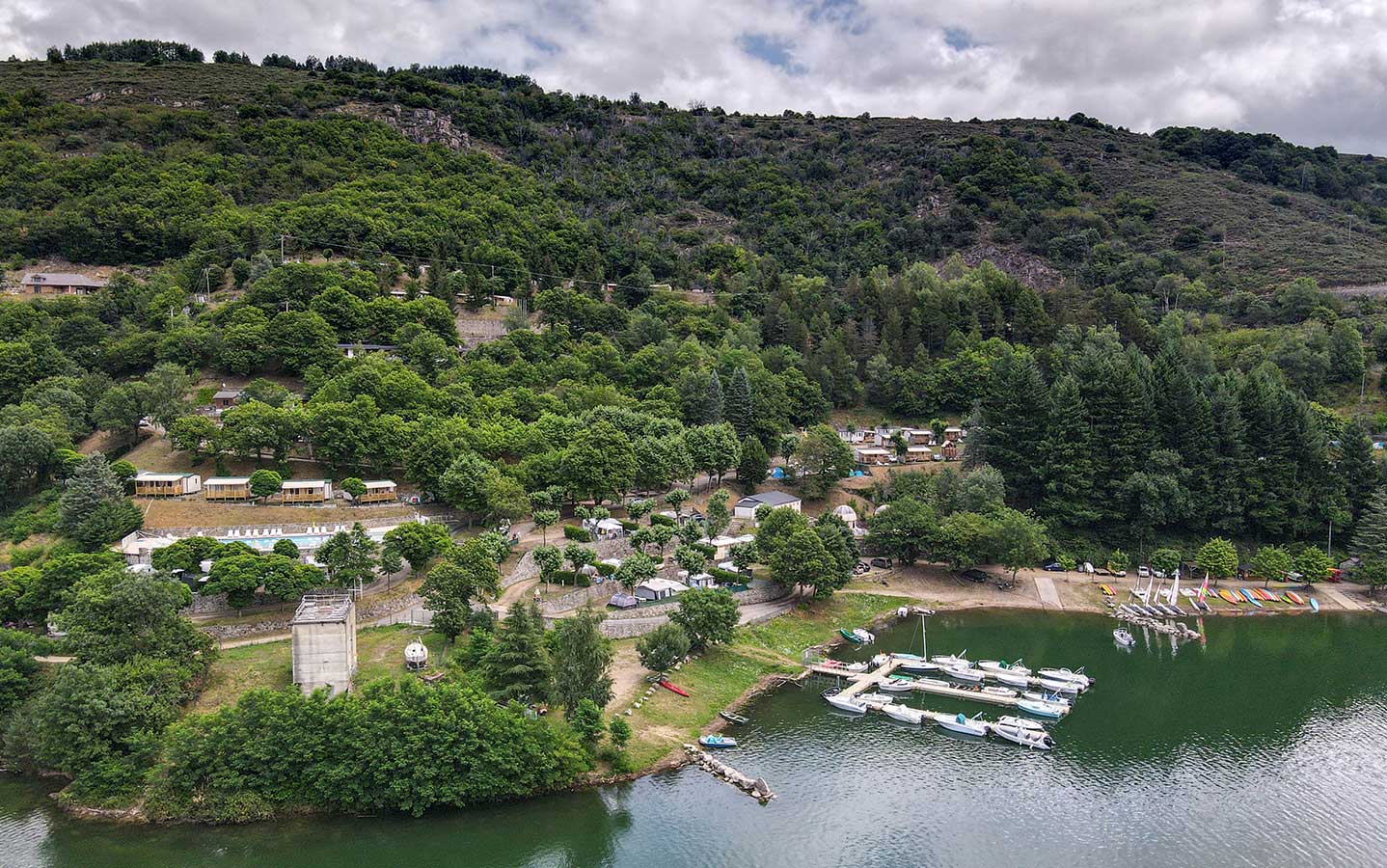 Camping écologique Lac de Villefort
