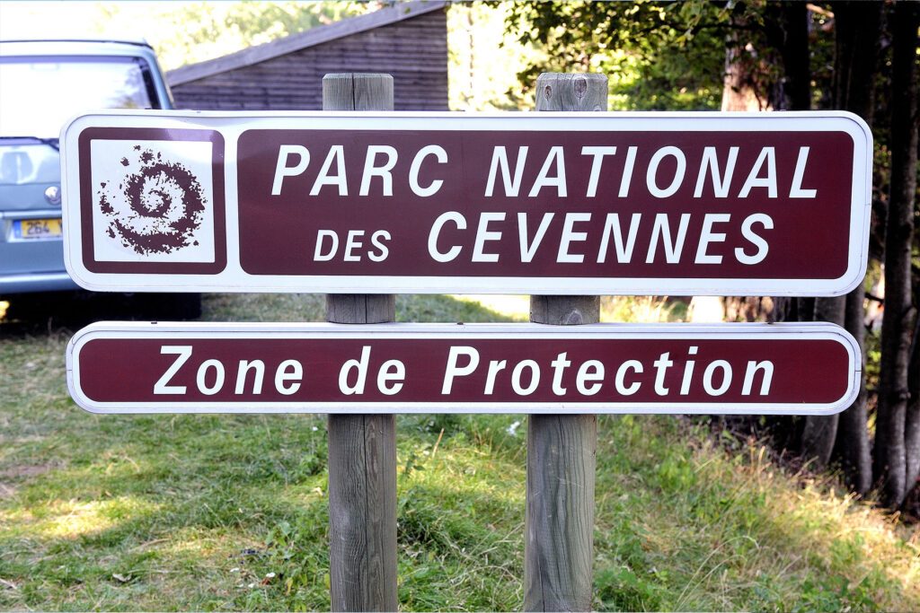 Paysage de moyenne montagne du Parc national des Cévennes