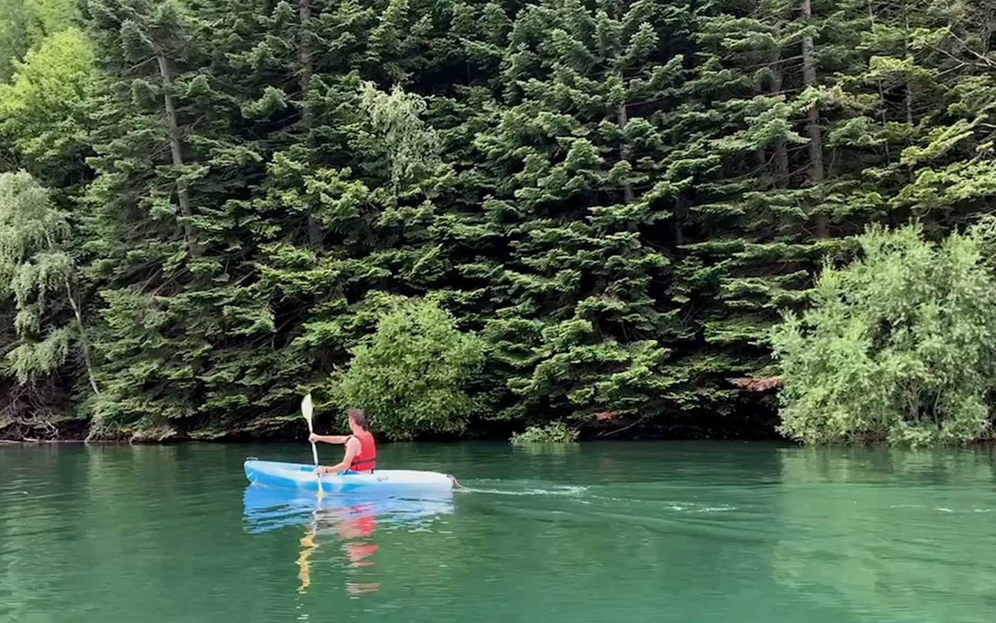 Sports dans les Cévennes, canoë